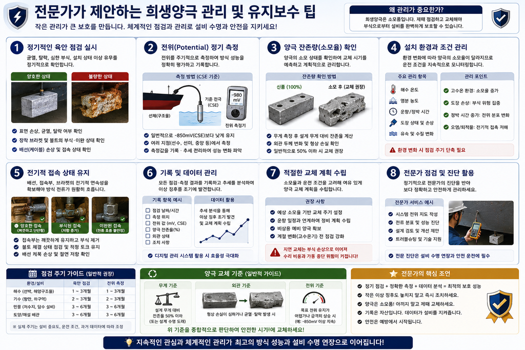 희생양극 방식에서 아연·알루미늄·마그네슘 양극의 선택 기준 2 image 16