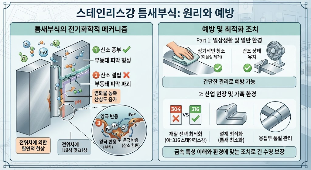 스테인리스강의 틈새부식(Crevice Corrosion)이 시작되는 전기화학적 조건 4 image 48