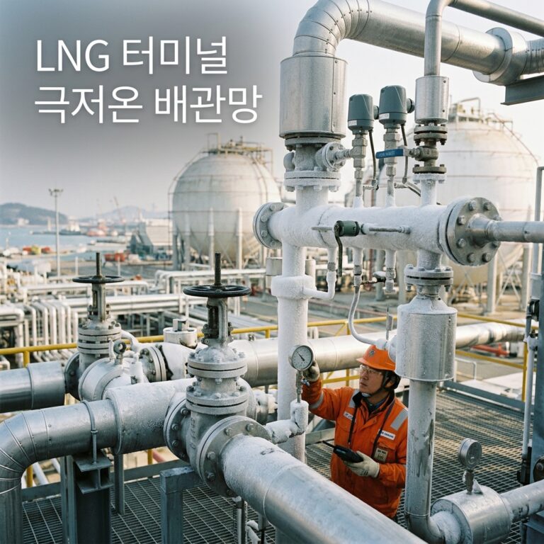 ai thumbnail photography LNG 터미널 극저온 배관망 1788361717