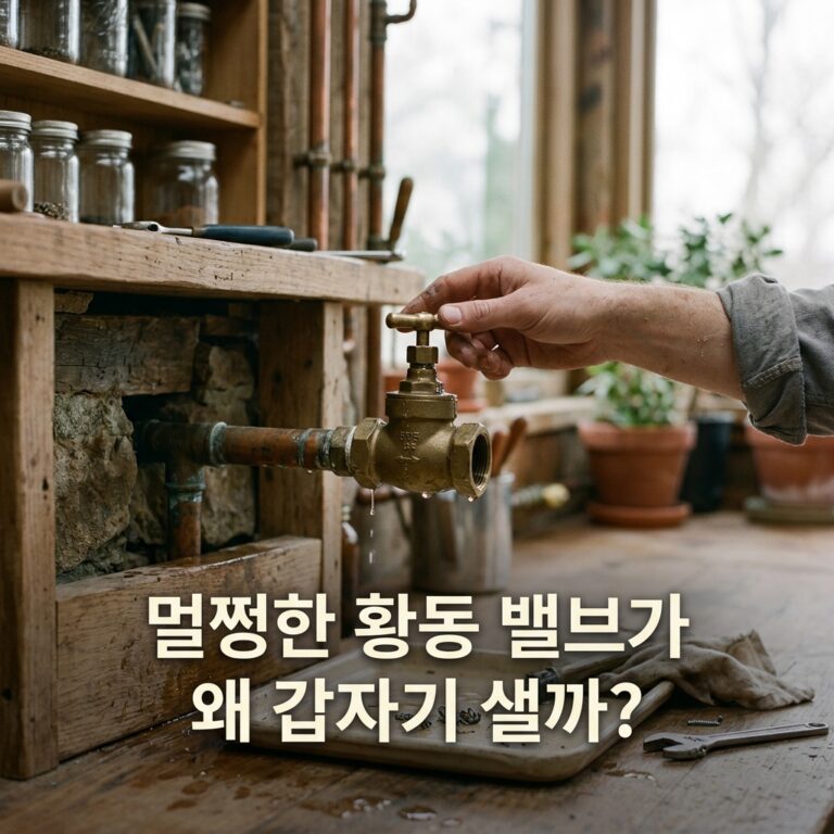 ai thumbnail photography 멀쩡한 황동 밸브가 왜 갑자기 샐까 1789067655