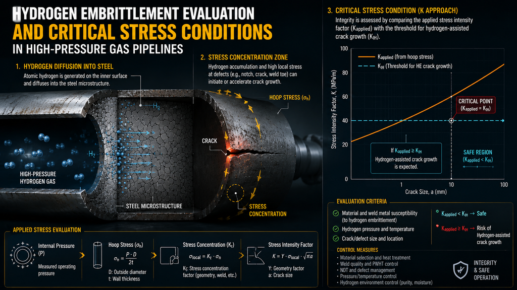 고압 가스 파이프라인 수소취성(Hydrogen Embrittlement) 평가를 위한 실무 임계 응력 조건 산정 1 image 18